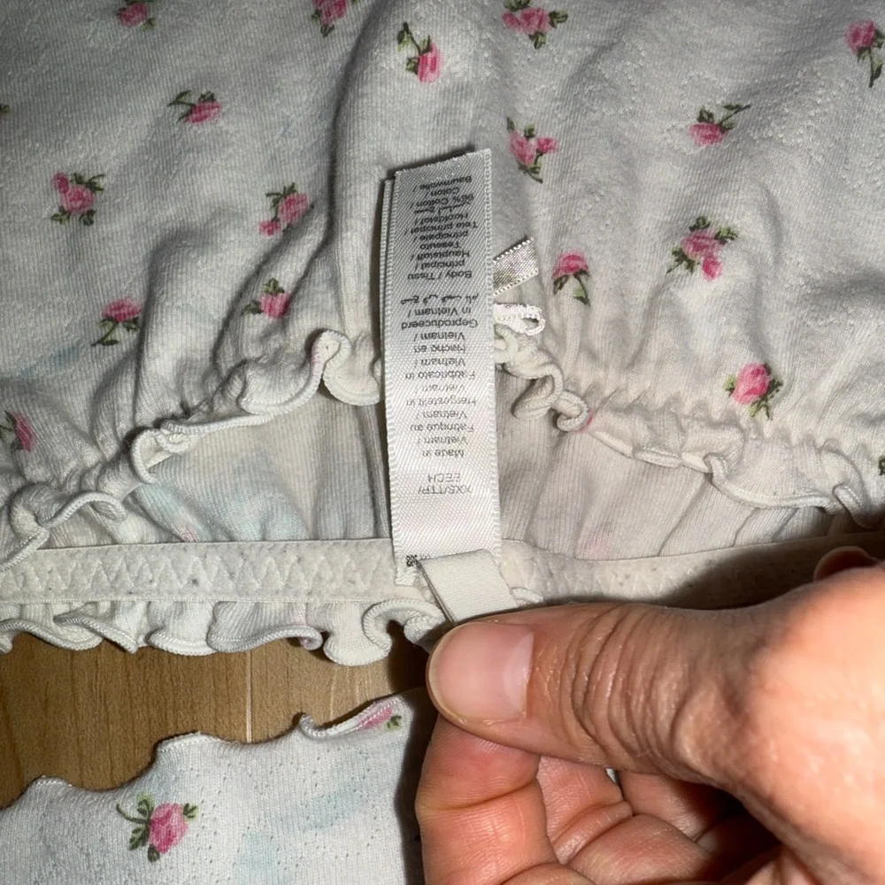 SKIMS logo pointelle rosebud set - Picture 4 of 8